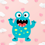 Cute Microfiber Cleaner Sticker for Phone