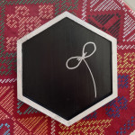 Silver Plant Coaster