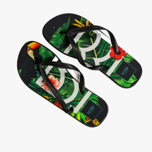 AKAW Surf Co. “Staple Tropics” Flip Flops