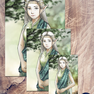 Biringan Princess Art Print Size Pack