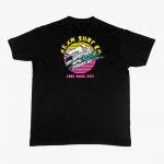 AKAW Surf Co. “Free Since 2018” Black T-Shirt