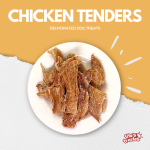 Tito's Treatos Chicken Tenders - All-Natural Dehydrated Healthy Pet Treats for Dogs and Cats