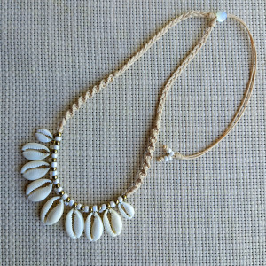 Cowrie Shell Boho Choker