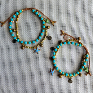 Sandy Boho Chic Anklet