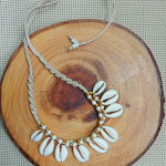Bohemian Cowrie Choker