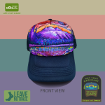 Trucker Cap: Mt. Apo with Lake Venado