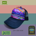 Trucker Cap: Mt. Apo with Lake Venado