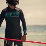 AKAW Surf Co. “The Crest Logo” Long Sleeve Crew Rashguard