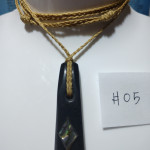 black stone aquaman style pendant