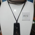 black stone aquaman style pendant