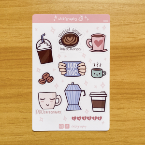 Coffee Sticker Sheet