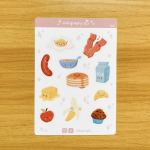 Breakfast Sticker Sheet