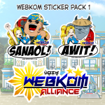 WebKom PH Sticker Pack 1 by WebKom PH